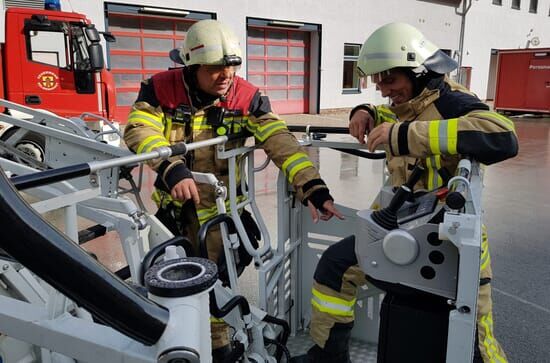 112: Feuerwehr im Einsatz