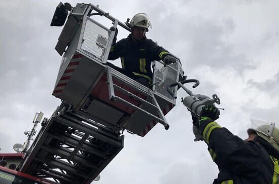 112: Feuerwehr im Einsatz