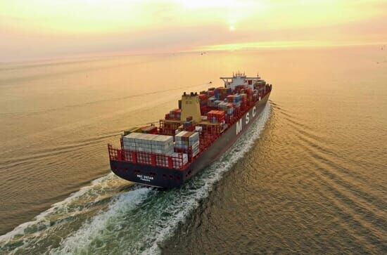 Containergigant "MSC...