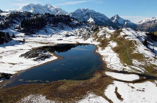 Die Alpen im Herbst