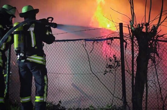 112: Feuerwehr im Einsatz