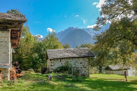 Heimat in den Alpen