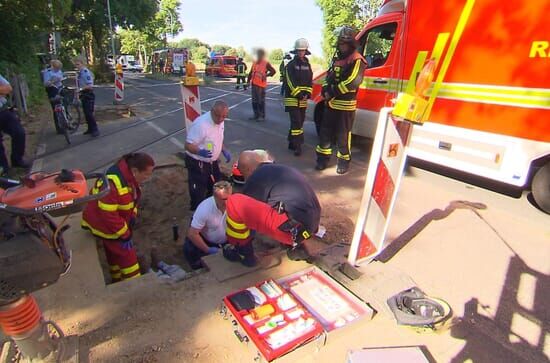 112: Feuerwehr im Einsatz