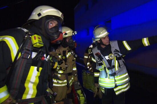 112: Feuerwehr im Einsatz