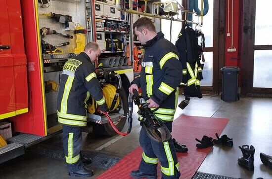 112: Feuerwehr im Einsatz