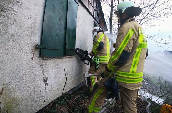 112: Feuerwehr im Einsatz