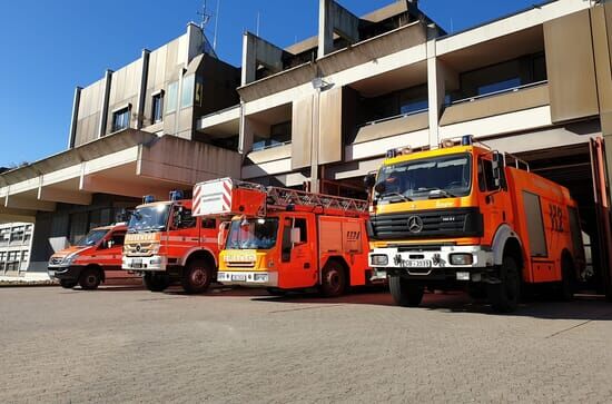 112: Feuerwehr im Einsatz