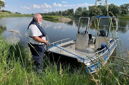 Entlang der Elbe