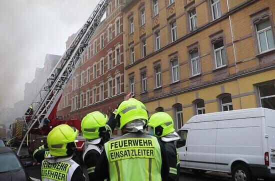 112: Feuerwehr im Einsatz