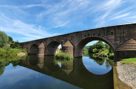 Die Brücke der Einheit in Vacha