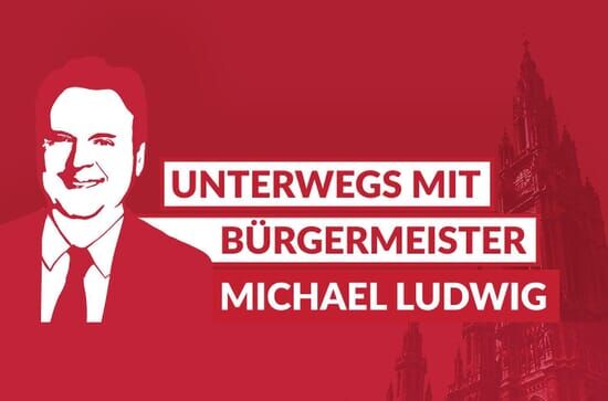 Unterwegs mit Bürgermeister Michael Ludwig