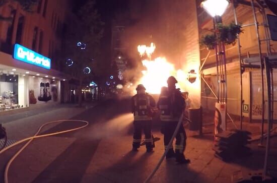 112: Feuerwehr im Einsatz