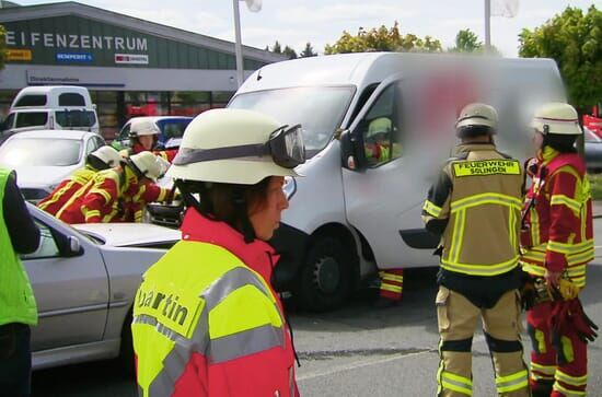 112: Feuerwehr im Einsatz