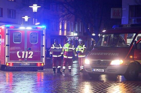 112: Feuerwehr im Einsatz