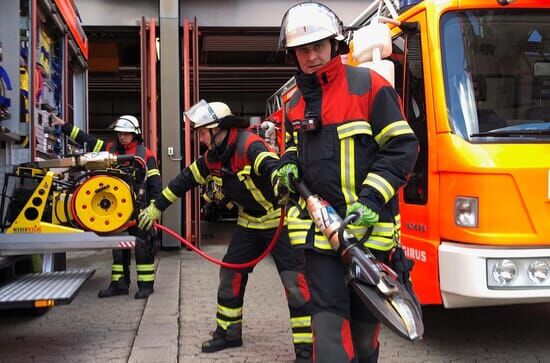 112: Feuerwehr im Einsatz