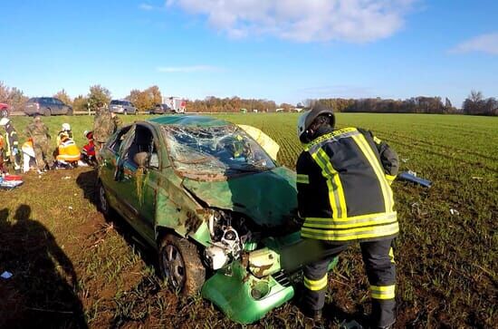 112: Feuerwehr im Einsatz