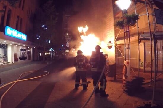 112: Feuerwehr im Einsatz