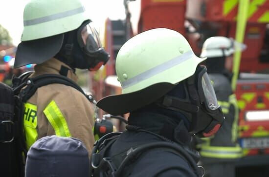 112: Feuerwehr im Einsatz