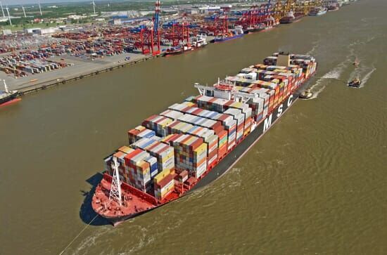 Containergigant "MSC...