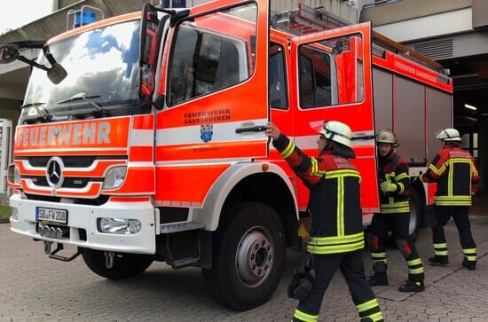 112: Feuerwehr im Einsatz